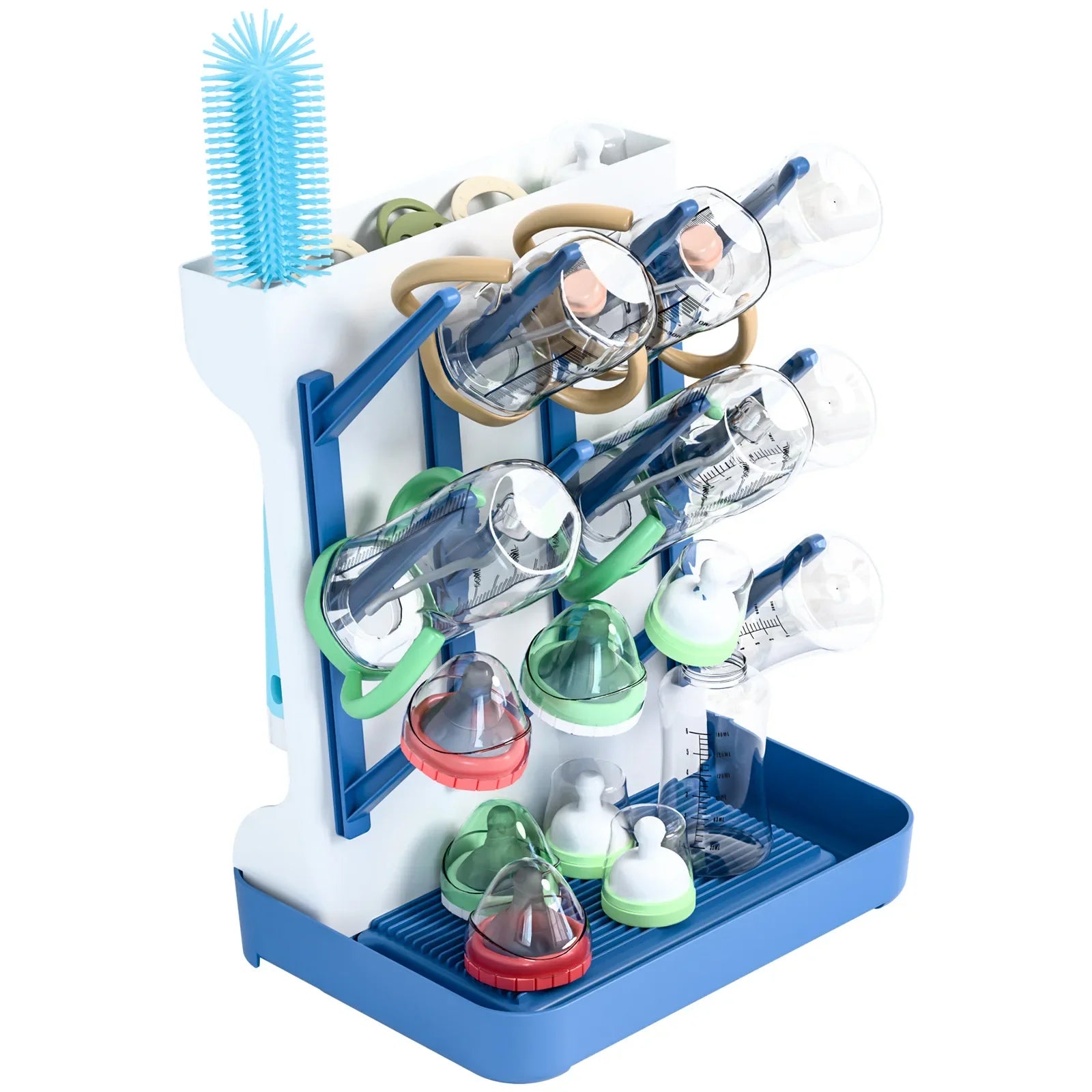 Baby Bottle Drain Rack Drying Rack Baby Bottle Drying and Draining Stand Baby Bottle Box Storage Box Storage Rack