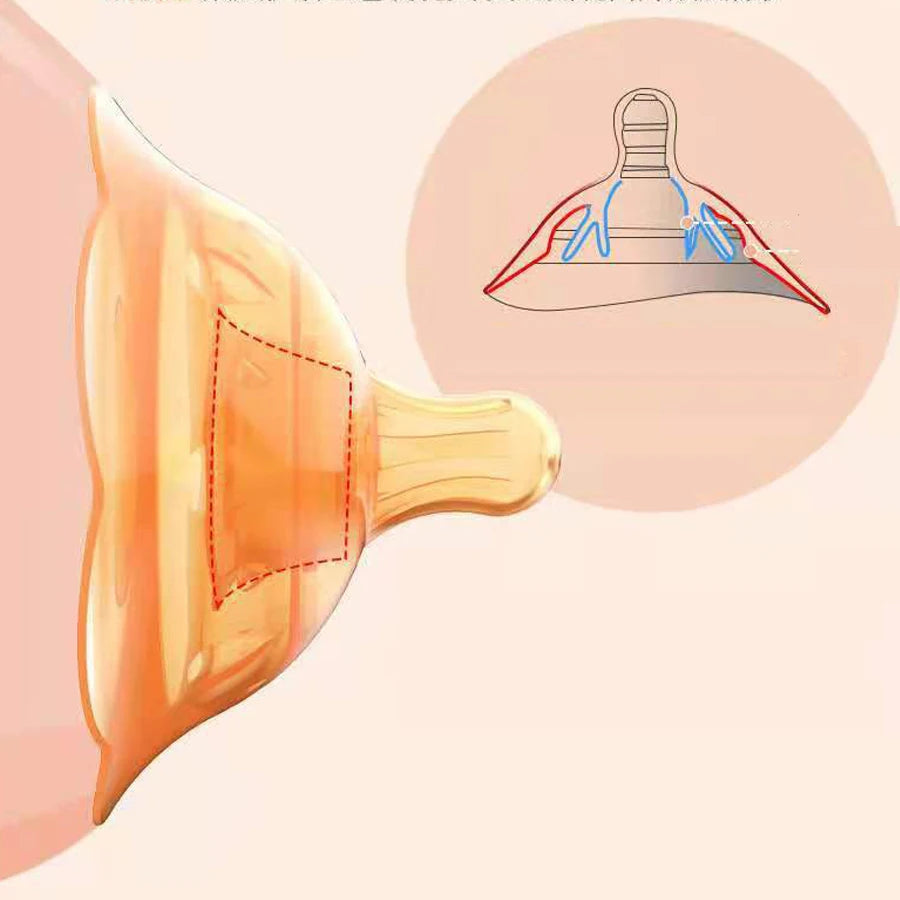 1Pcs Silicone Nipple Protectors Feeding Mothers Nipple Protection Cover Breastfeeding Mother Milk Portable Nipple Anti-Overflow