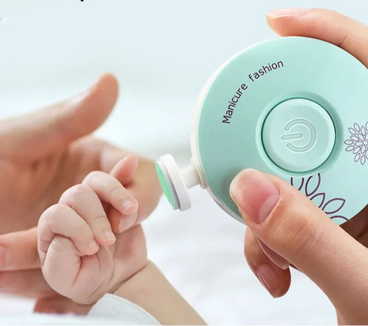 Baby Electric Nail Trimmer Kid Nail Polisher Tool Baby Care Kit Manicure Set Easy to Trim Nail Filer Clippers for Newborn