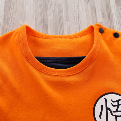 Baby Jumpsuit Anime Handsome Role-Playing Cotton Comfortable and Soft Spring and Autumn Long Sleeved 0-18M Newborn Clothes