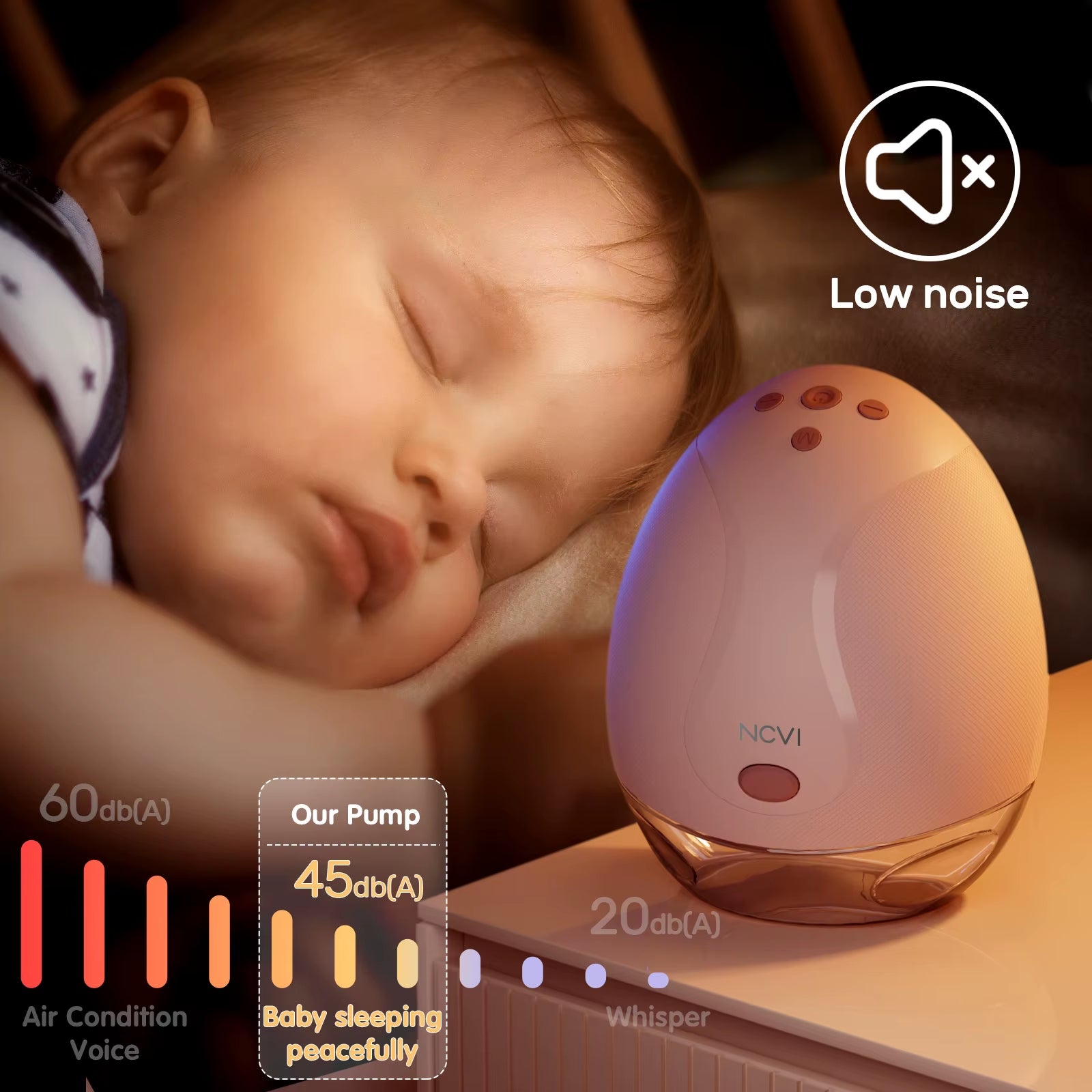 Hands Free Breast Pump, Double Wearable Breast Pump, Electric Breast Pump with 4 Modes & 9 Levels