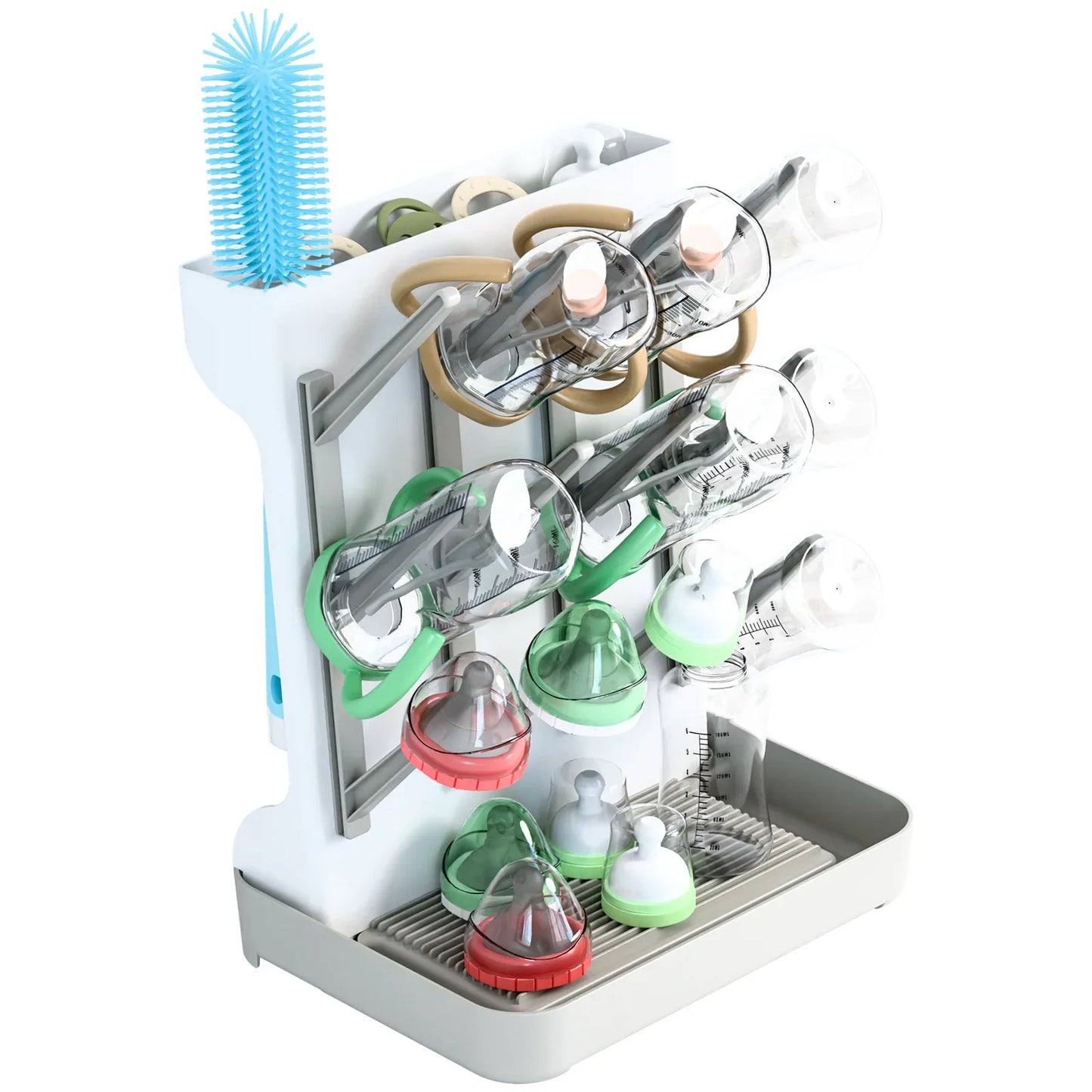 Baby Bottle Drain Rack Drying Rack Baby Bottle Drying and Draining Stand Baby Bottle Box Storage Box Storage Rack